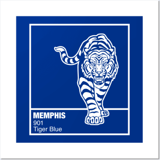 Memphis, Tigers, Memphis Tigers, Tiger Blue, Memphis Tennessee, u of m, Memphis state, go tigers go, Tiger Nation Posters and Art